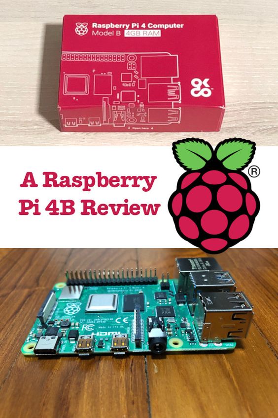 A Raspberry Pi 4B Review Pin Image