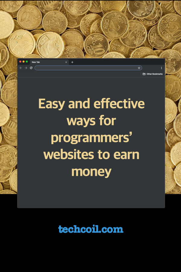 Easy and effective ways for programmers website to make money