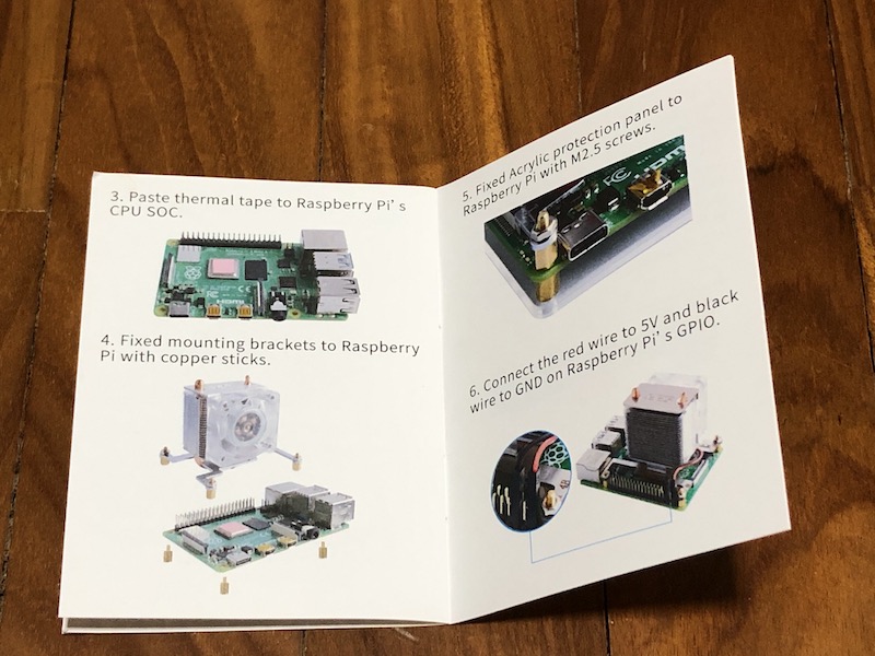 ICE Tower CPU Cooling Fan assembly instructions 3, 4, 5 and 6