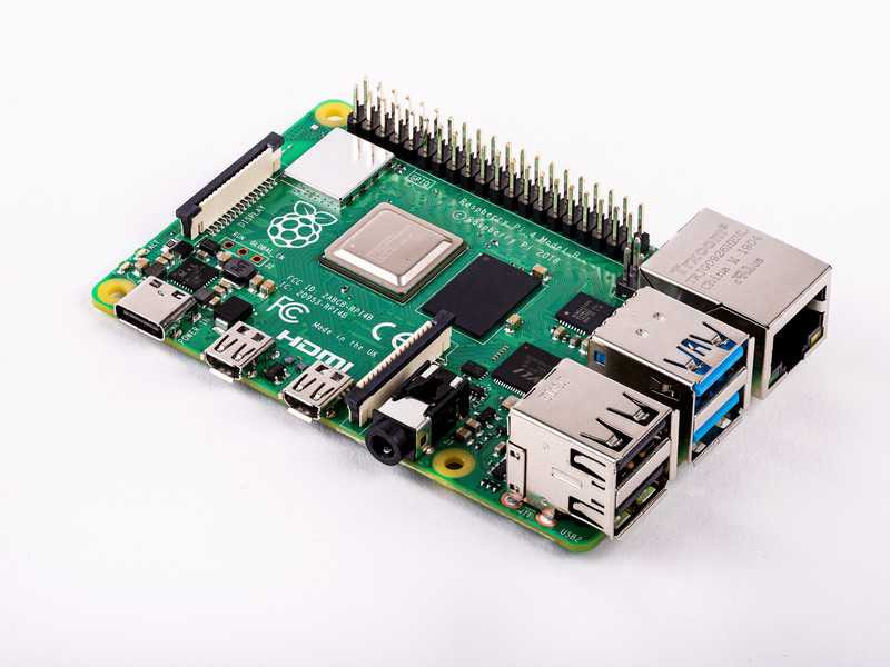 Raspberry Pi 4 Model B from RPi website