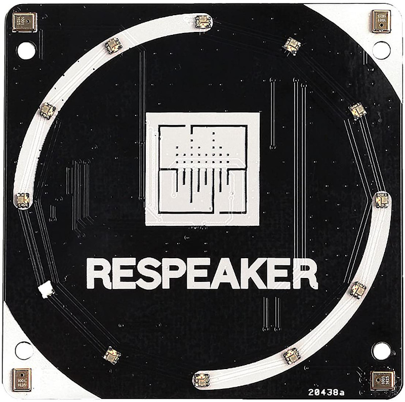 ReSpeaker 4-Mic Array for Raspberry Pi