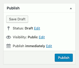 Screenshot of the Publish section of Slide Anything plugin