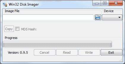 Win32 Disk Imager-0-9-5