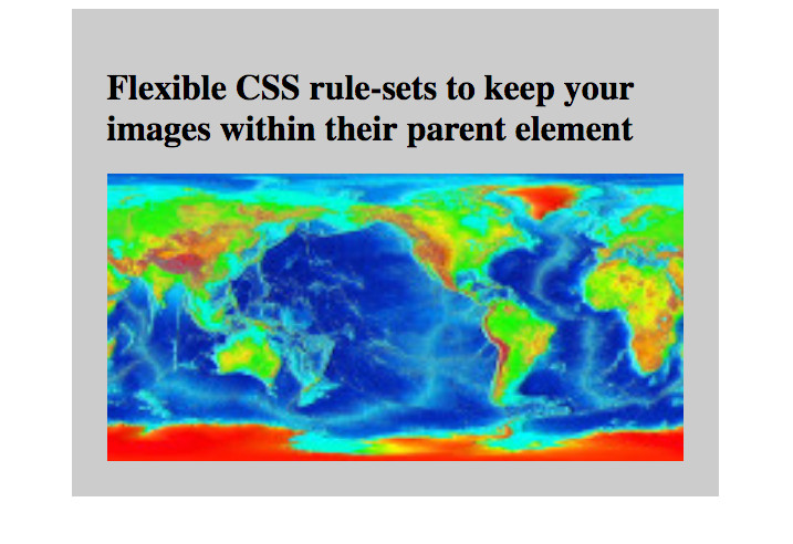 Example of small image being stretched to fill parent container