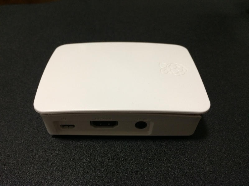 Fully assembled Raspberry Pi 3 with Official Case