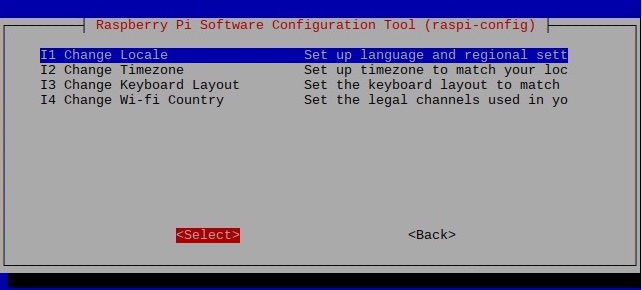 raspi-config on Raspbian Stretch 20181113 with Change Locale selected