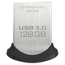 Image for SanDisk Ultra Fit 128GB USB 3.0 Flash Drive