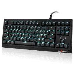 Image for Velocifire TKL01 Mechanical Keyboard 87-Key Tenkeyless with Brown Switches LED Illuminated Backlit Anti-ghosting Keys