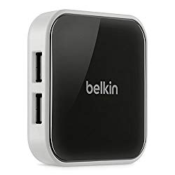 Belkin 4-Port Powered Desktop USB Hub with Support for USB-A USB 2.0 and USB 1.1