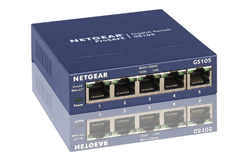 Netgear 5-Port Gigabit Ethernet Unmanaged Switch