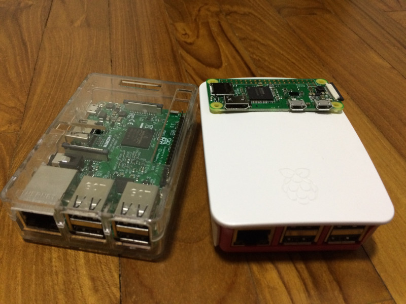 Raspberry Pi 3s and Raspberry Pi Zero W